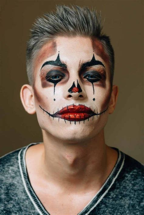 easy male halloween makeup